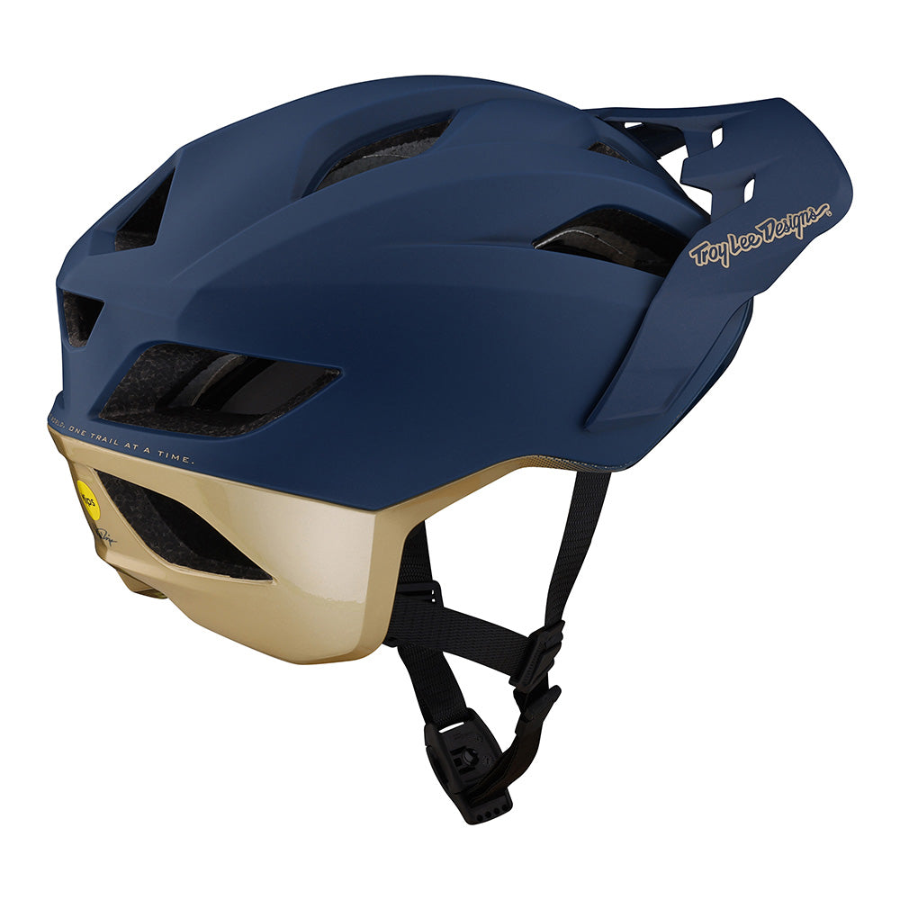 Troy Lee Flowline SE Helmet W/MIPS Radian Navy / Titanium