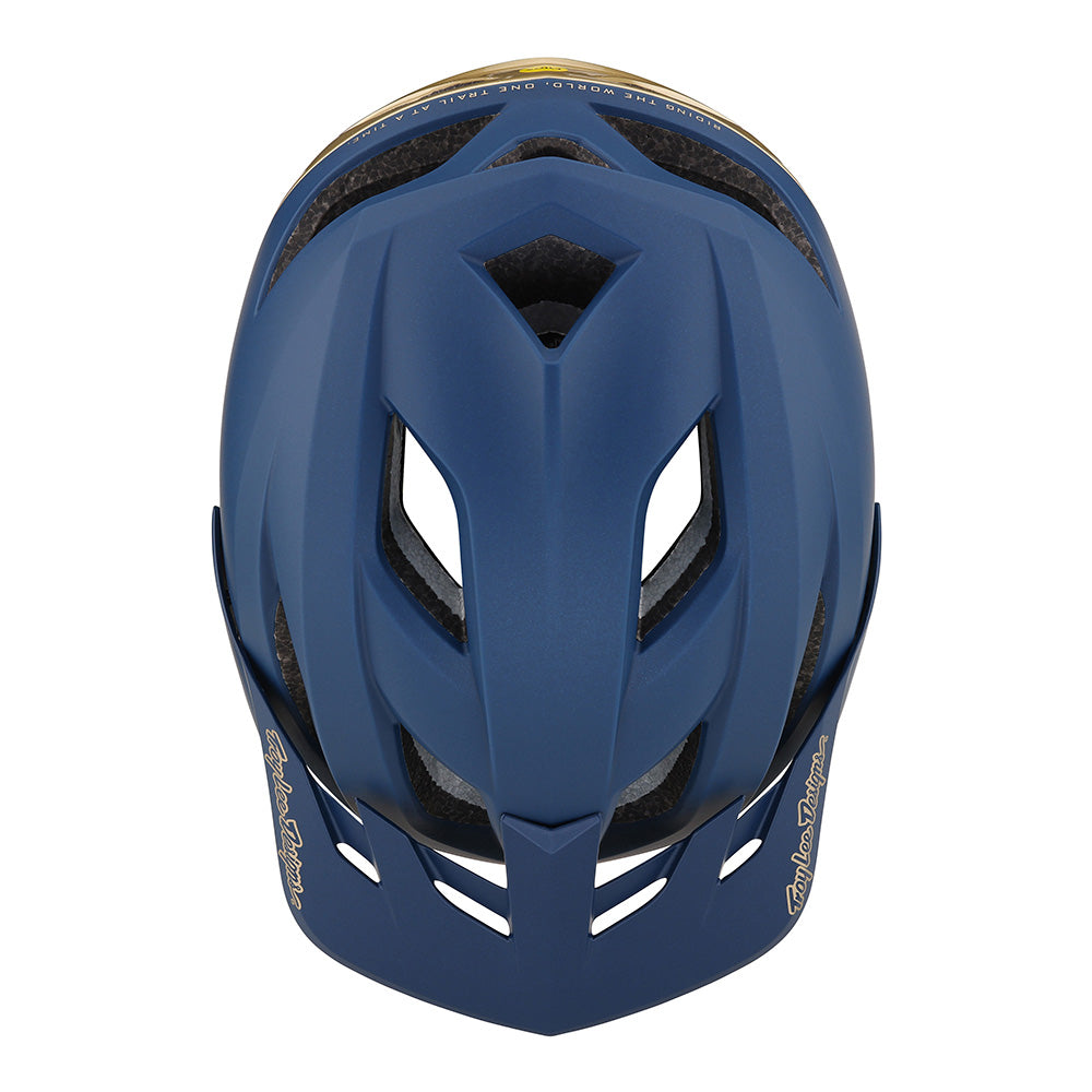 Troy Lee Flowline SE Helmet W/MIPS Radian Navy / Titanium