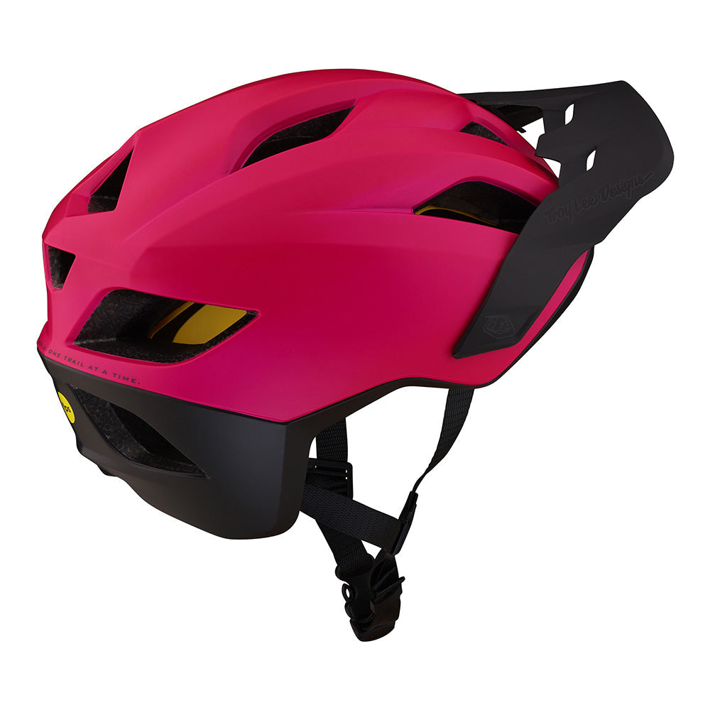 Troy Lee Flowline Helmet W/MIPS Orbit Magenta / Black