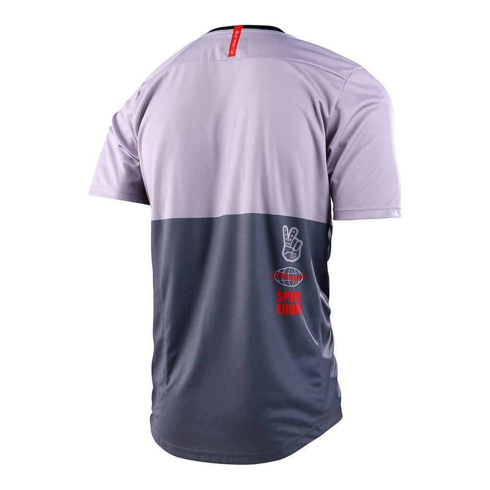 Troy Lee Flowline SS Jersey Scripter Charcoal