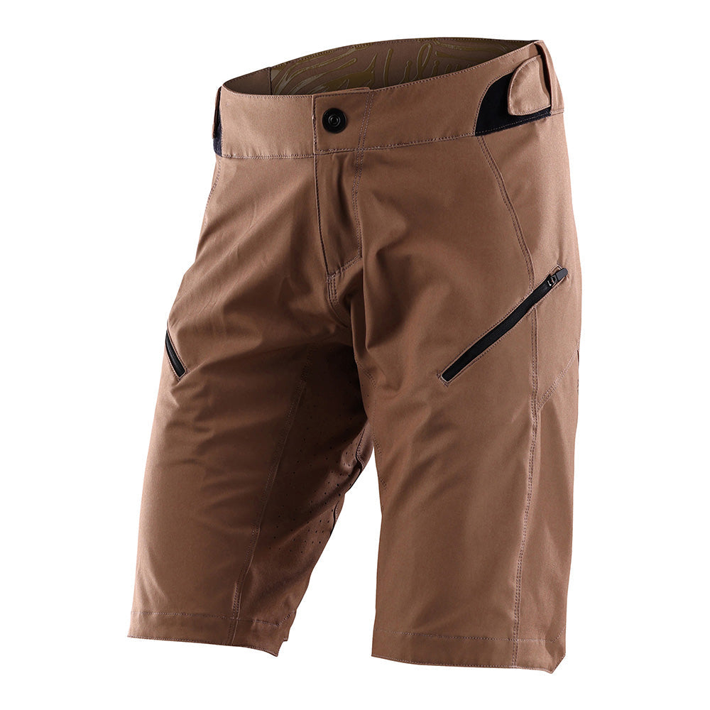 Troy Lee Womens Lilium Short Shell Solid Coffee