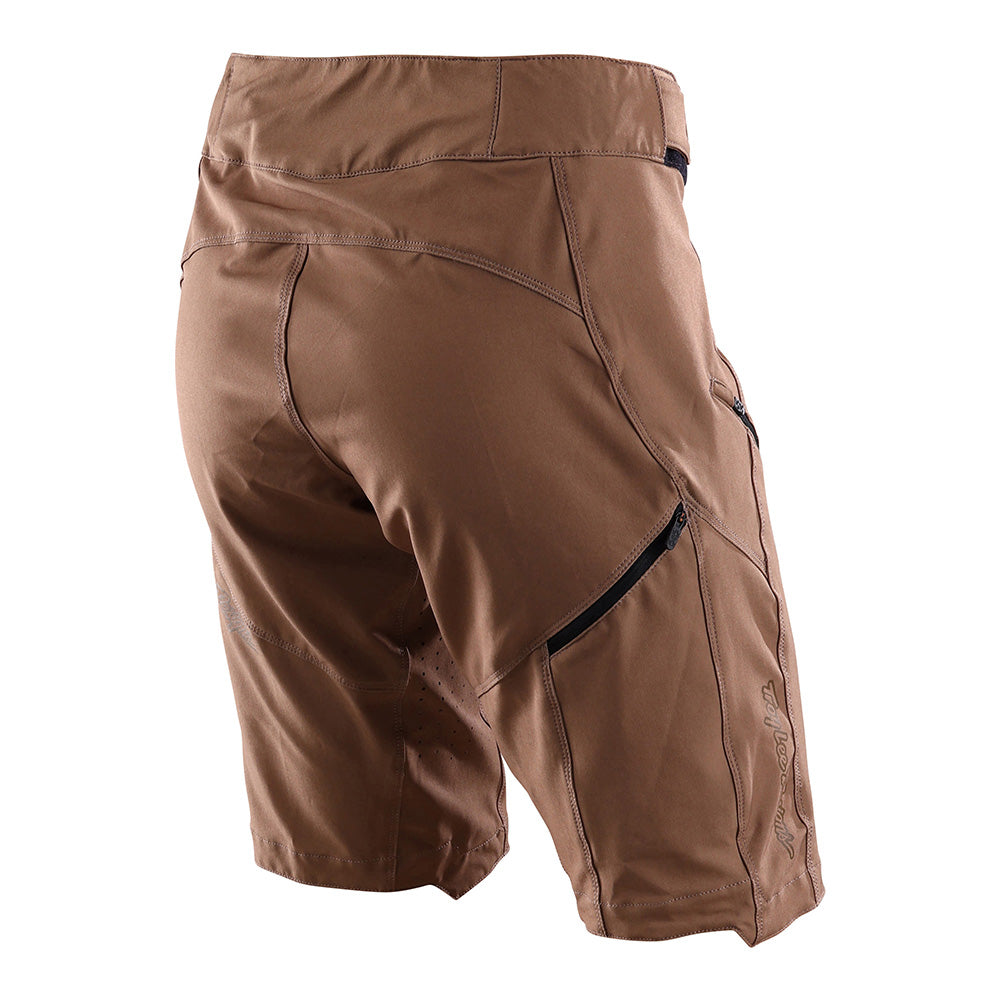 Troy Lee Womens Lilium Short Shell Solid Coffee