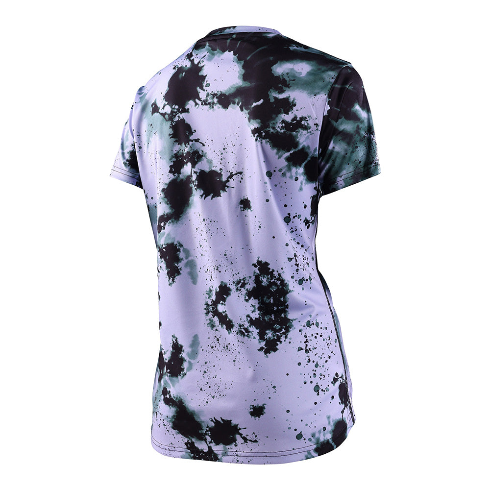 Troy Lee Womens Lilium SS Jersey Watercolor Lilac