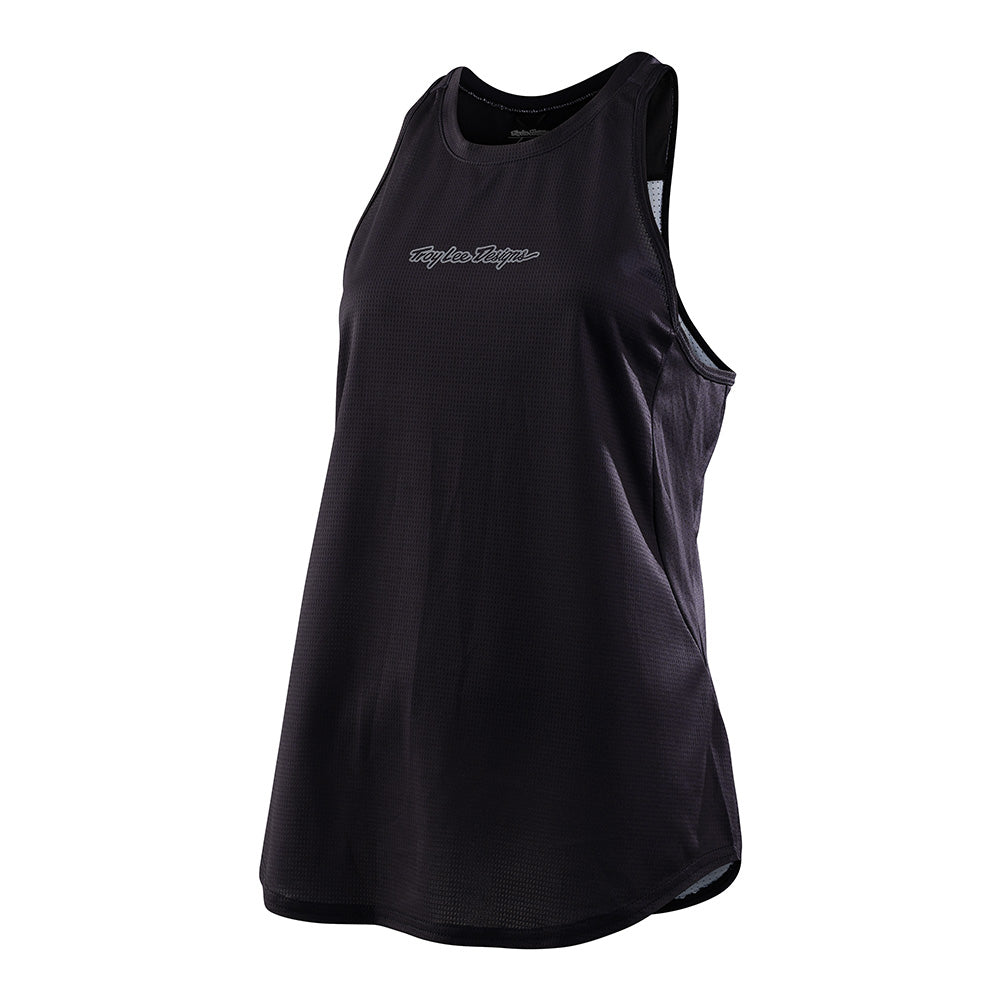 Troy Lee Womens Luxe Tank Solid Black