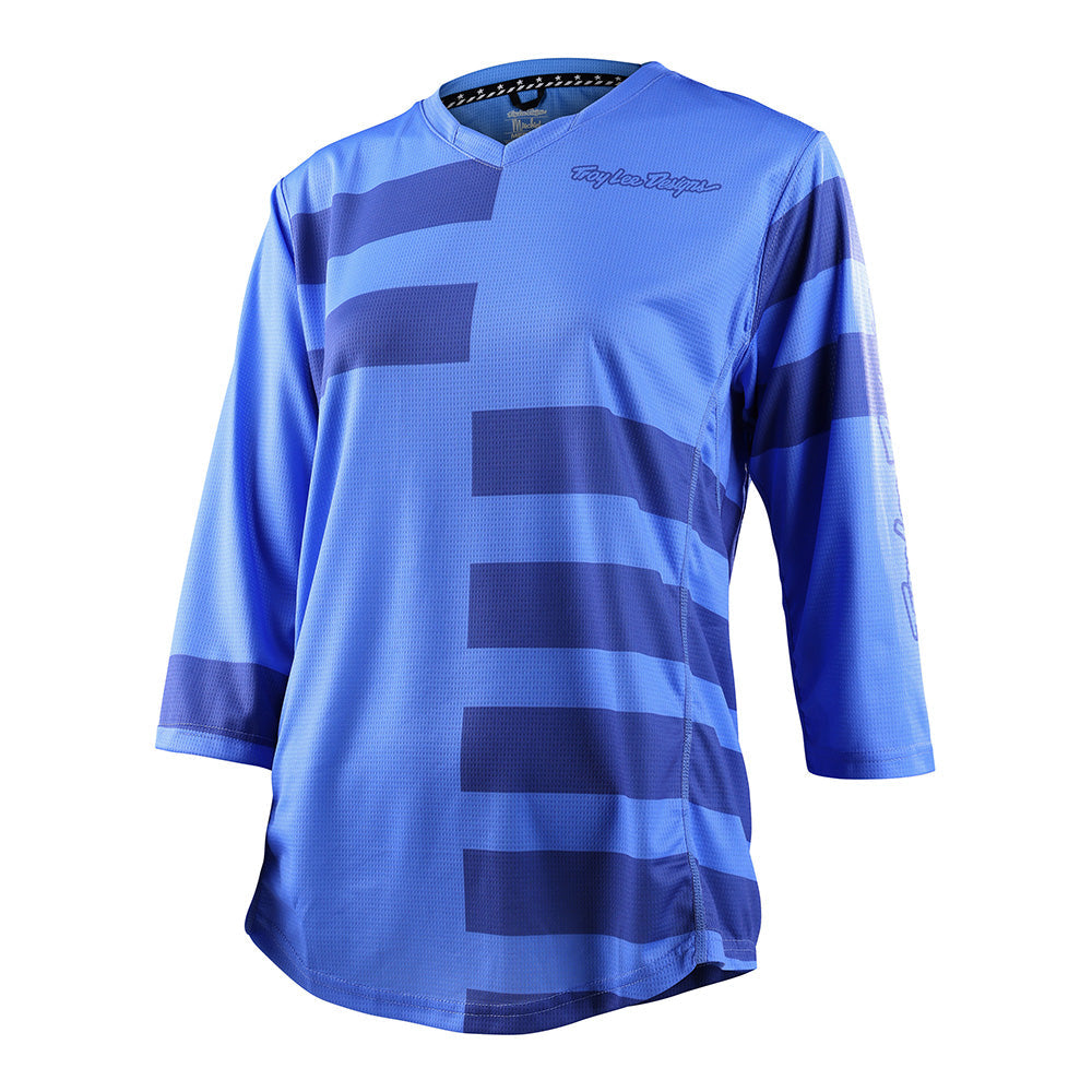 Troy Lee Womens Mischief Jersey Split Stripe Wildflower