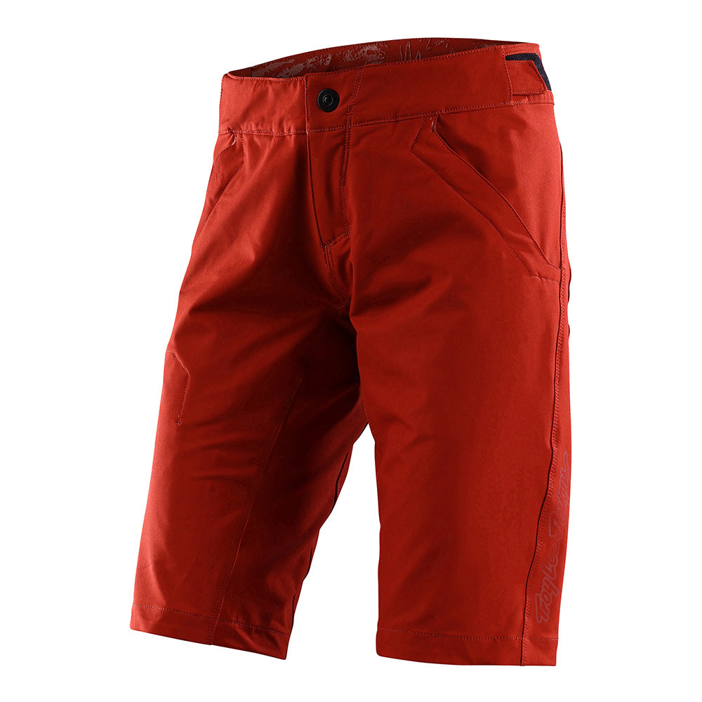 Troy Lee Womens Mischief Short Shell Solid Henna