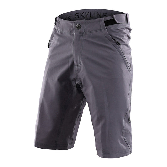 Troy Lee Youth Skyline Short Shell Mono Charcoal