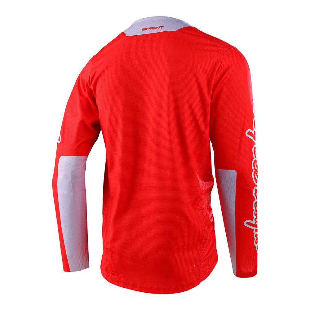 Troy Lee Sprint Jersey Icon Race Red
