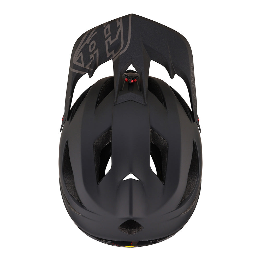 Troy Lee Stage Helmet W/MIPS Signature Black