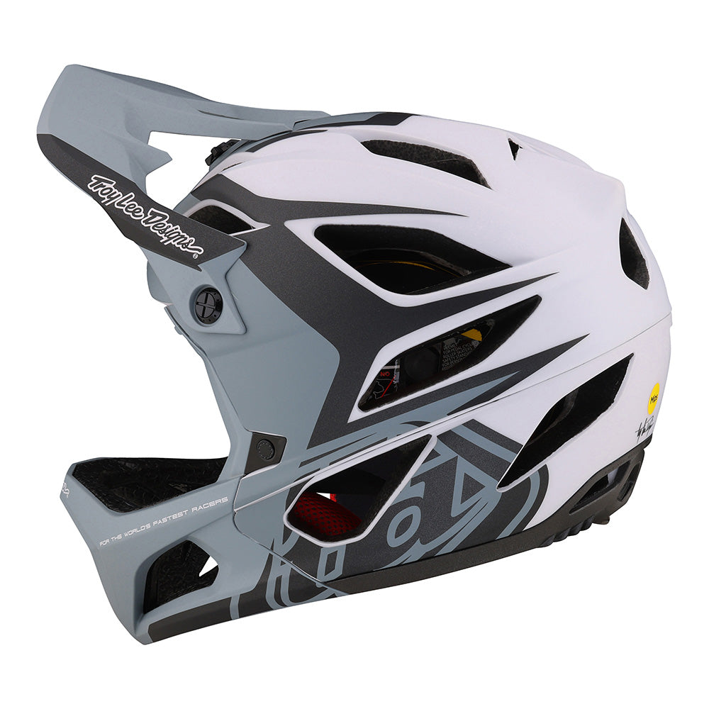 Troy Lee Stage Helmet W/MIPS Valance Grey