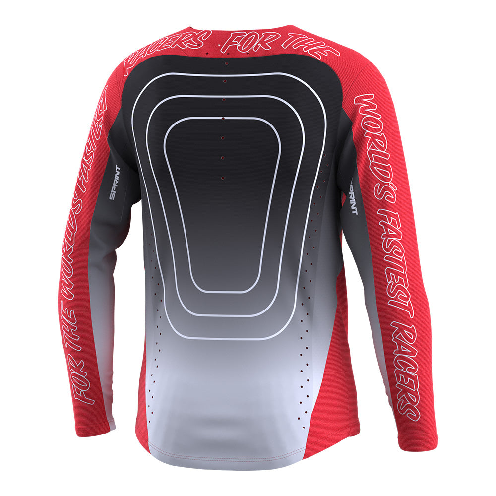 Troy Lee Youth Sprint Jersey Richter Race Red