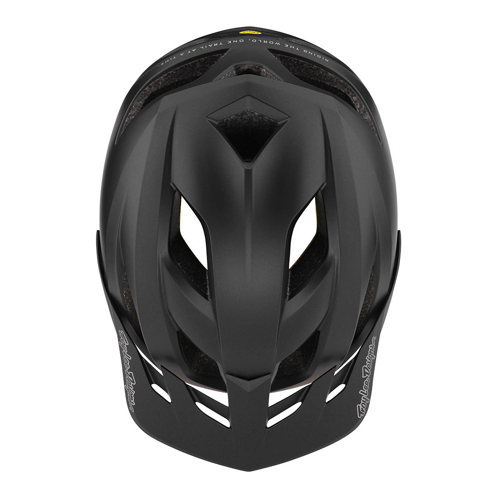 Troy Lee Youth Flowline Helmet W/MIPS Orbit Black