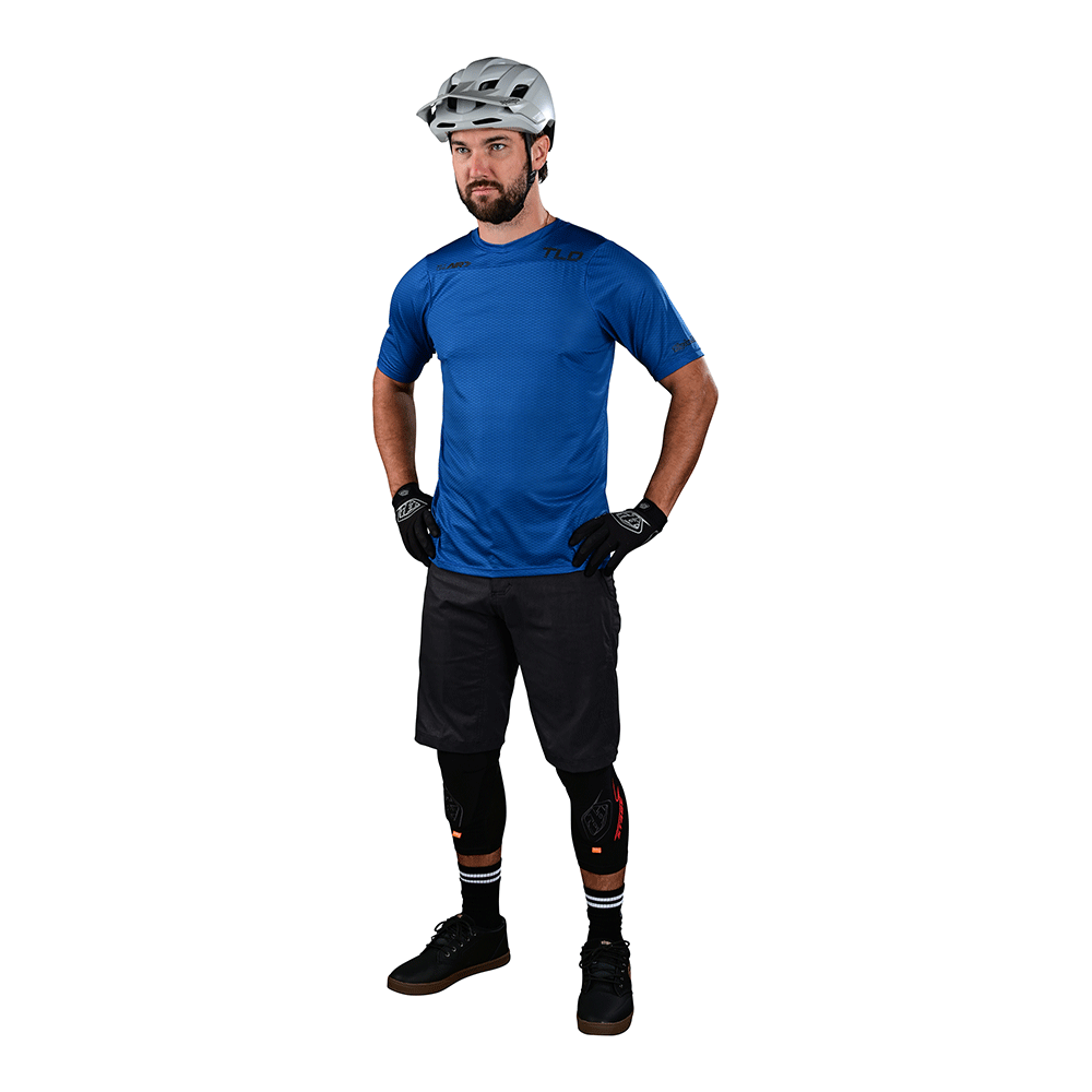 Troy Lee Skyline Air SS Jersey Mono True Blue