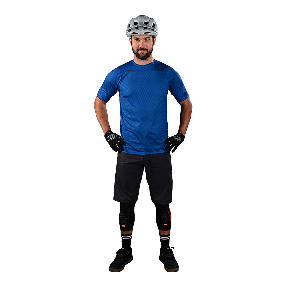 Troy Lee Skyline Air SS Jersey Mono True Blue