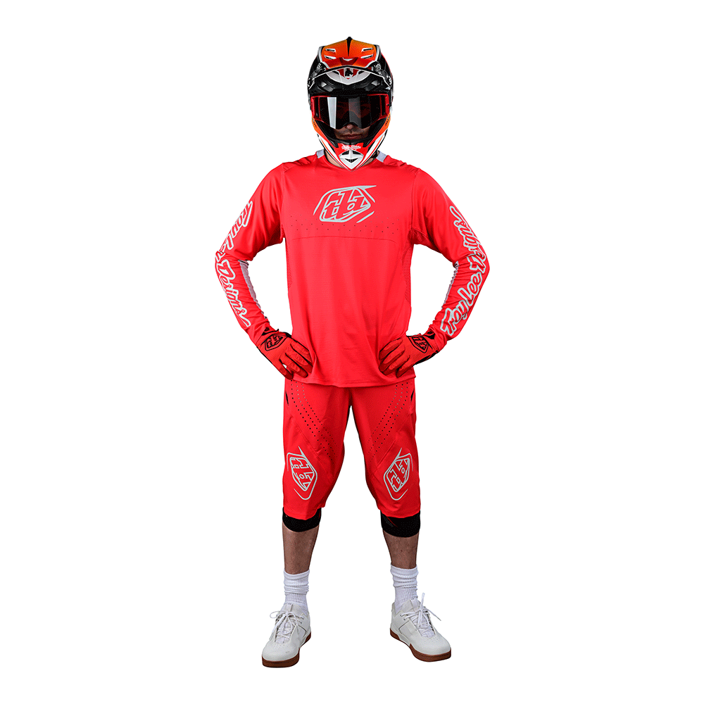 Troy Lee Sprint Short Mono Race Red