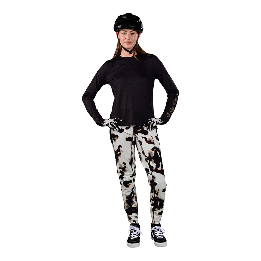 Troy Lee Womens Luxe Pant Tortoise Cream