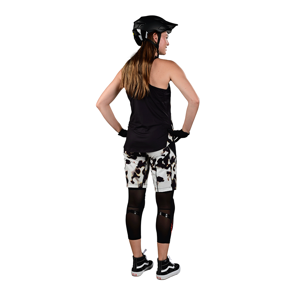 Troy Lee Womens Luxe Tank Tortoise Cream