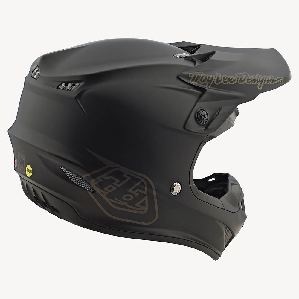 Troy Lee Designs Se4 Polyacrylit-Helm Midnight Für Kinder Schwarz