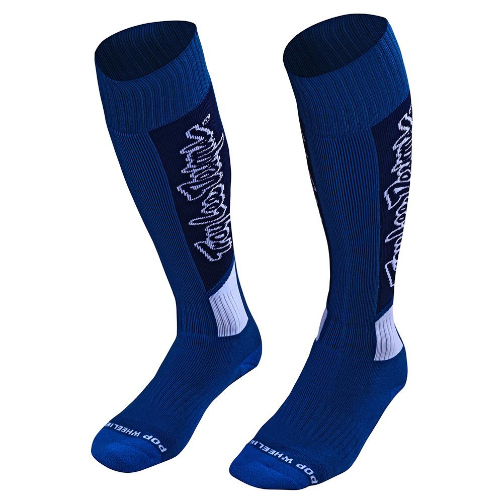Troy Lee Designs Gp Mx Coolmax-Socke (Dick) Vox Blau