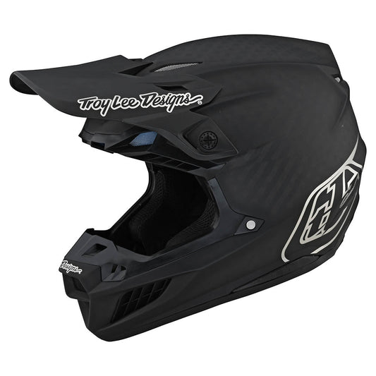 Troy Lee SE5 CARBON HELMET W/MIPS STEALTH BLACK/CHROME