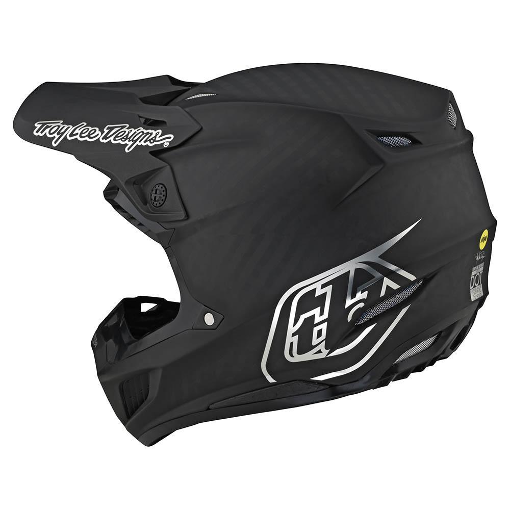 TLD Se5 Carbon-Helm Stealth Schwarz/Chrom