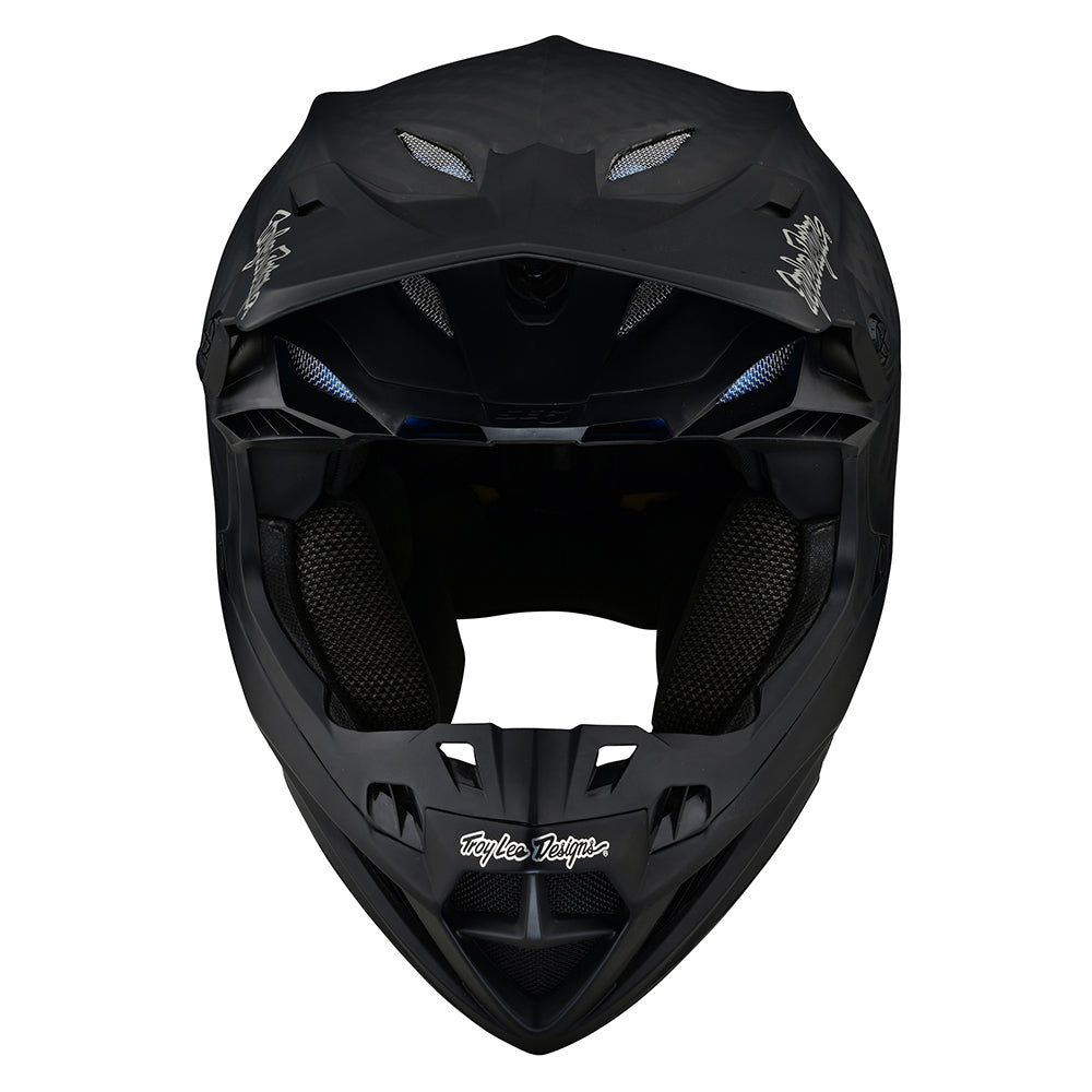 Troy Lee SE5 CARBON HELMET W/MIPS STEALTH BLACK/CHROME