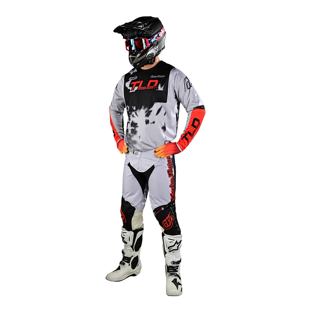 Troy Lee GP Pant Astro Light Grey / Orange