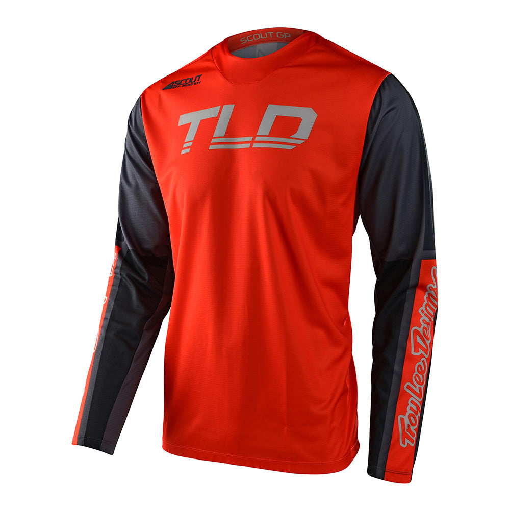 Troy Lee Scout GP Jersey Recon Neon Orange / Grey