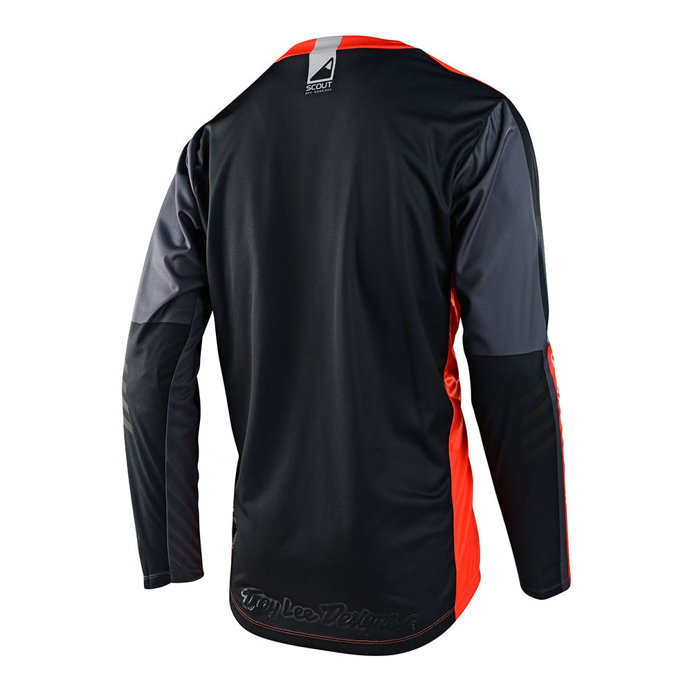 Troy Lee Scout GP Jersey Recon Neon Orange / Grey