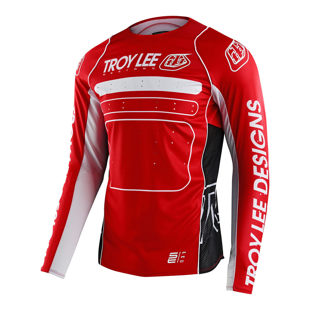 Troy Lee SE PRO JERSEY DROP IN RED