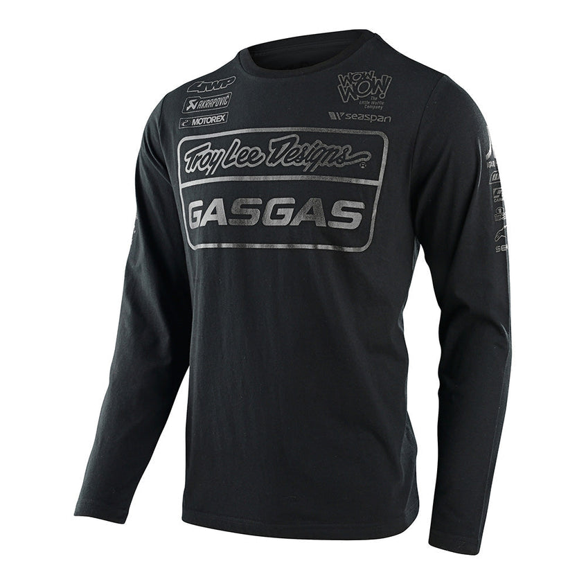 Troy Lee Designs T-Shirt (Langärmlig) Tld Gasgas Team Schwarz