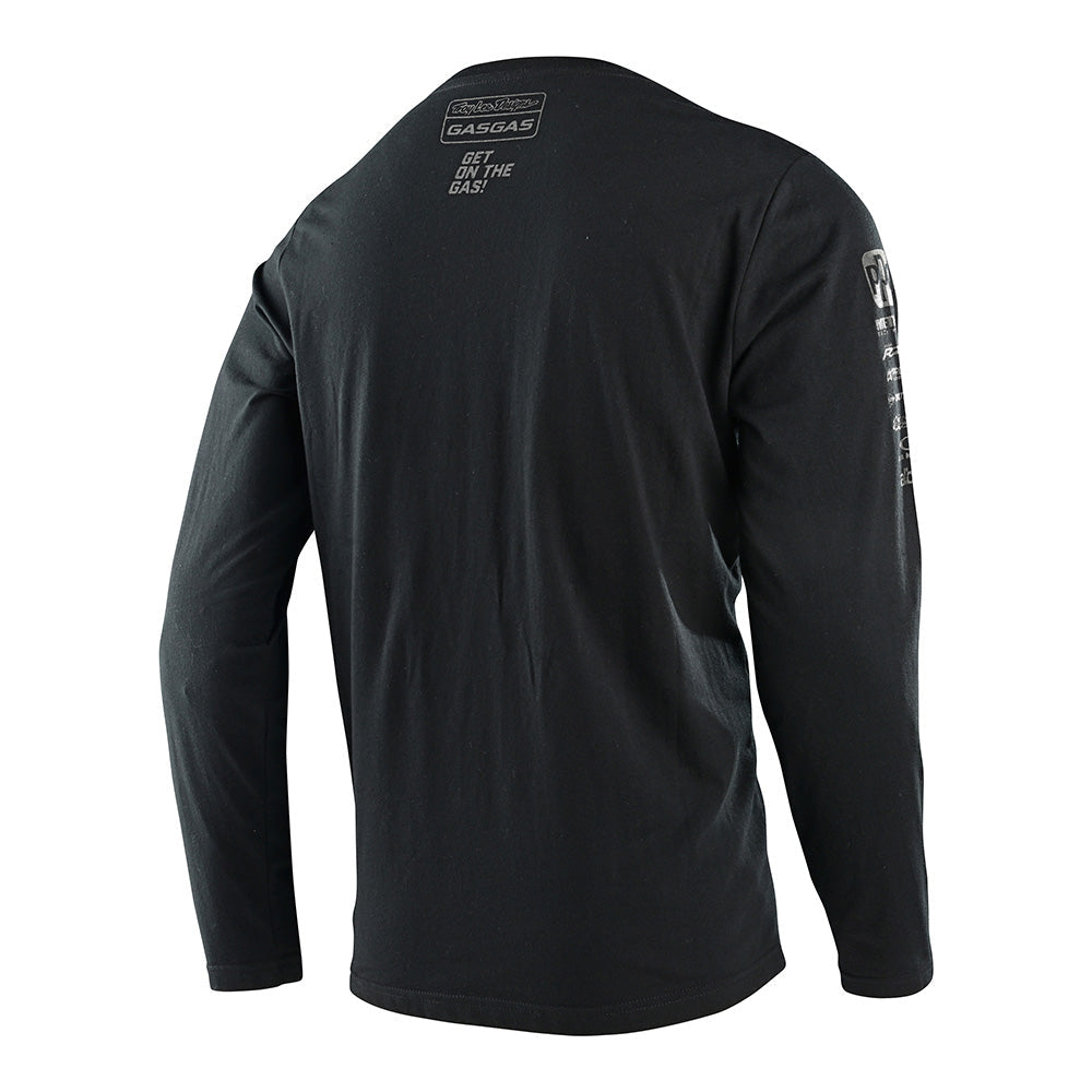 Troy Lee Designs T-Shirt (Langärmlig) Tld Gasgas Team Schwarz