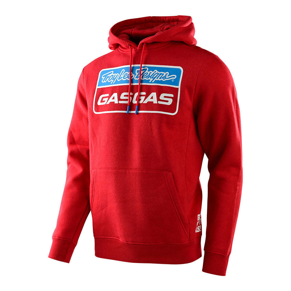 Troy Lee Designs Hoodie Tld Gasgas Team Stock Red Heather