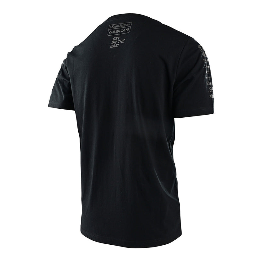 Troy Lee Designs T-Shirt (Kurzärmlig) Tld Gasgas Team Black Reflective