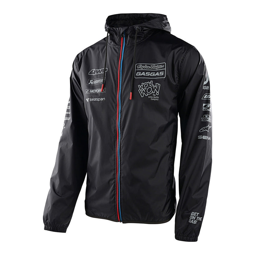 Troy Lee Designs Wasserabweisender Windbreaker Tld Gasgas Team Schwarz