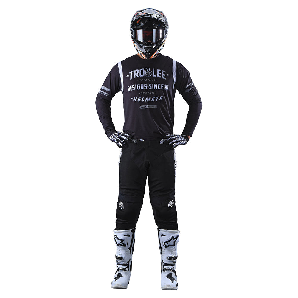 Troy Lee Designs Gp Air-Trikot (Langärmlig) Roll Out Schwarz