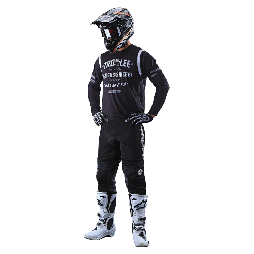 Troy Lee Designs Gp Air-Trikot (Langärmlig) Roll Out Schwarz