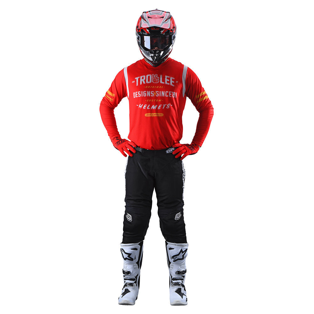 Troy Lee Designs Gp Air-Trikot (Langärmlig) Roll Out Rot