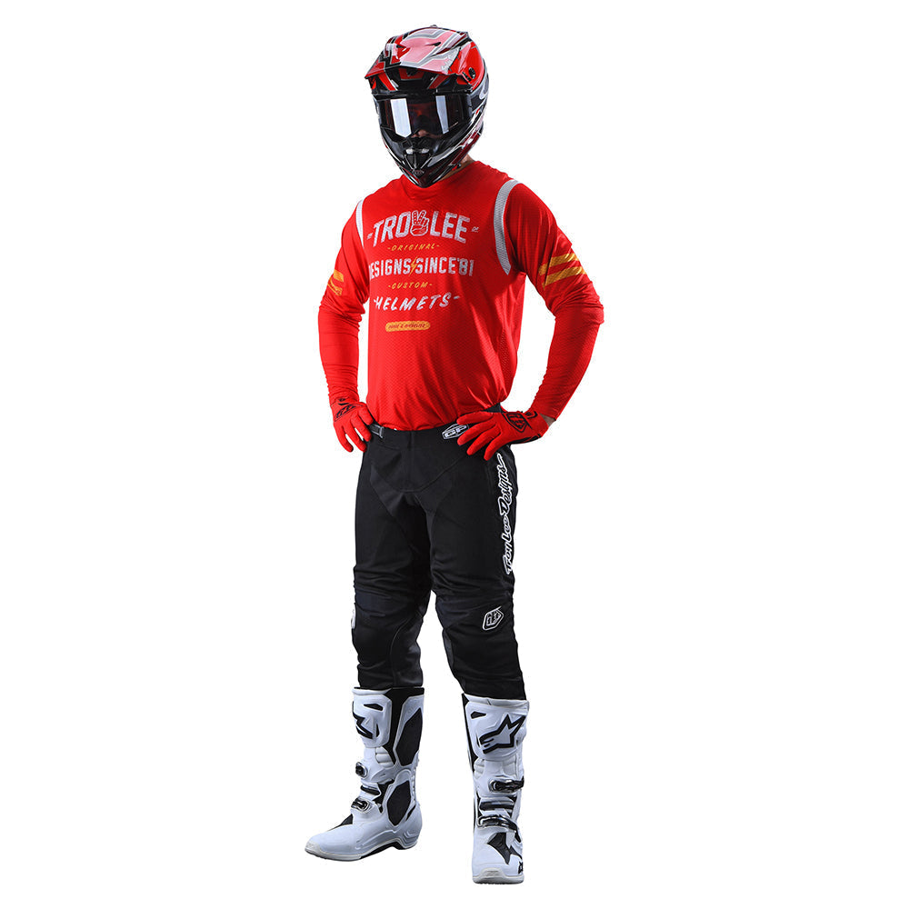 Troy Lee Designs Gp Air-Trikot (Langärmlig) Roll Out Rot