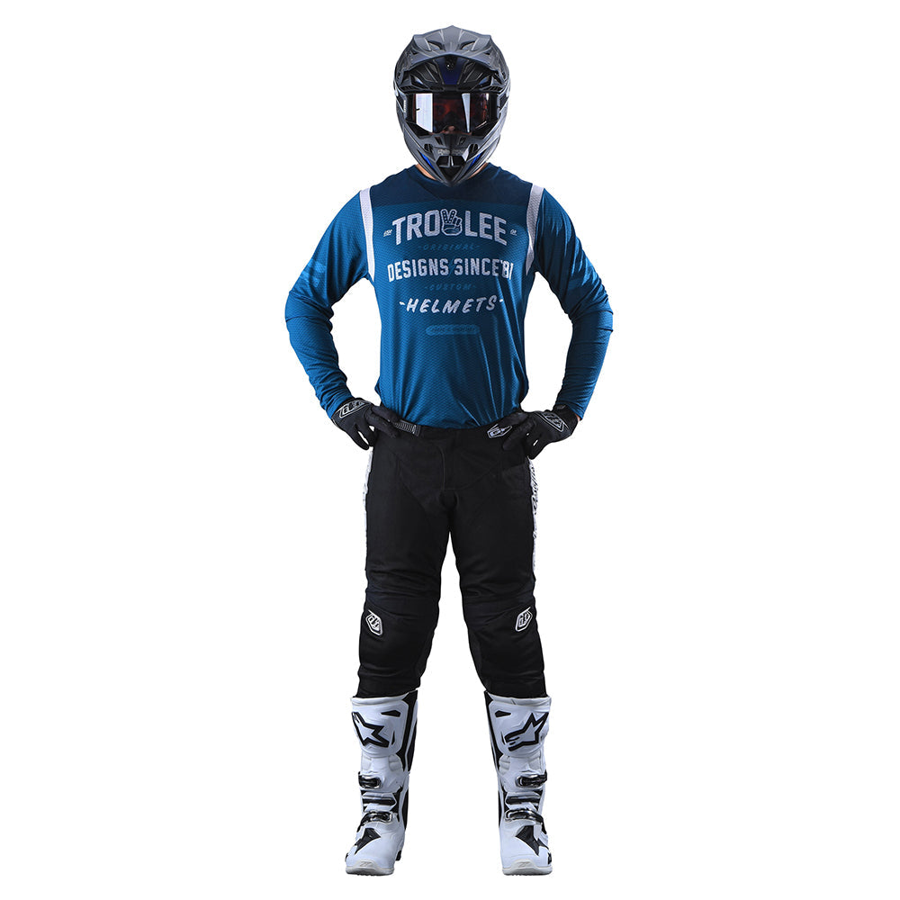 Troy Lee Designs Gp Air-Trikot (Langärmlig) Roll Out Slate Blue