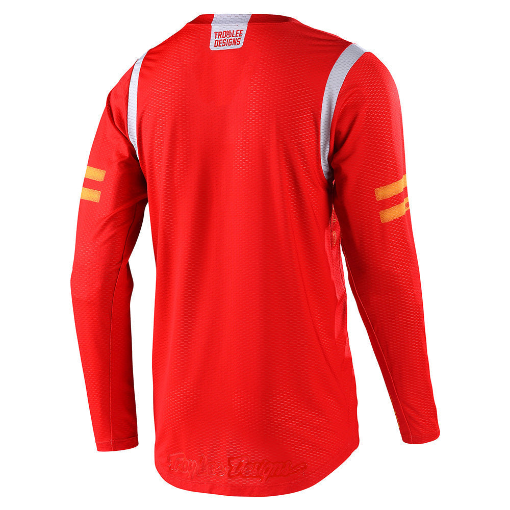 Troy Lee Designs Gp Air-Trikot (Langärmlig) Roll Out Rot
