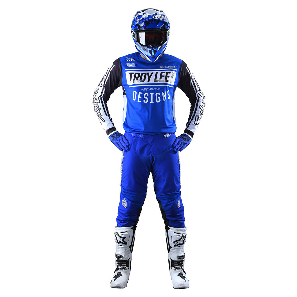 Troy Lee Designs Gp-Trikot (Langärmlig) Race 81 Blau