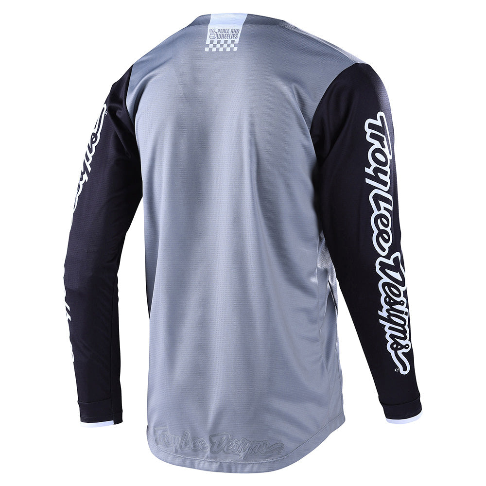 TLD GP-Trikot (Langärmlig) Race 81 Grau