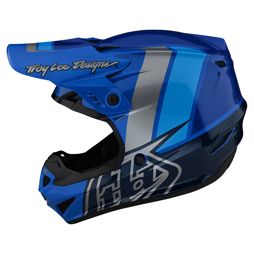 Troy Lee Designs Gp-Helm Nova Für Kinder Blau