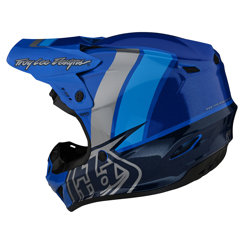 Troy Lee Designs Gp-Helm Nova Blau