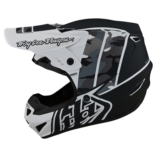 Troy Lee YOUTH GP HELMET NOVA CAMO White