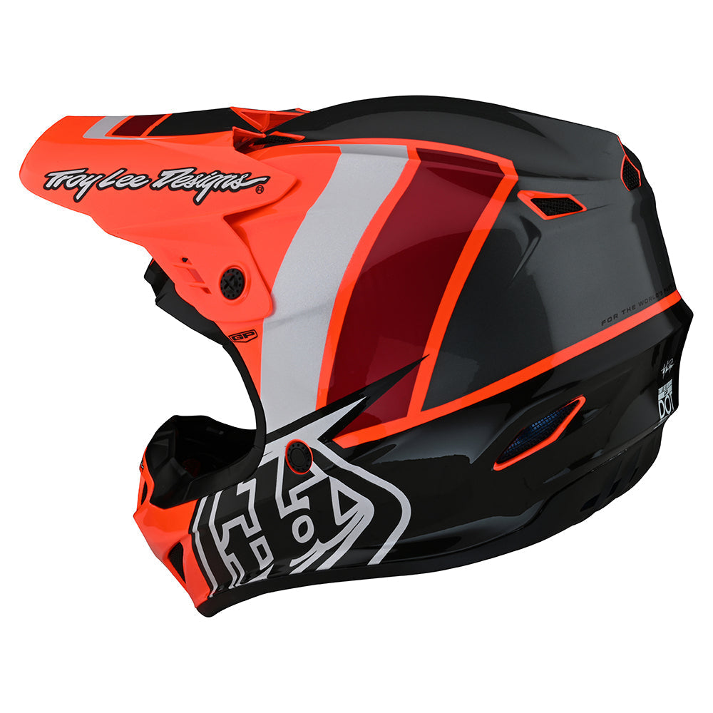 Troy Lee GP Helmet Nova Glo Orange