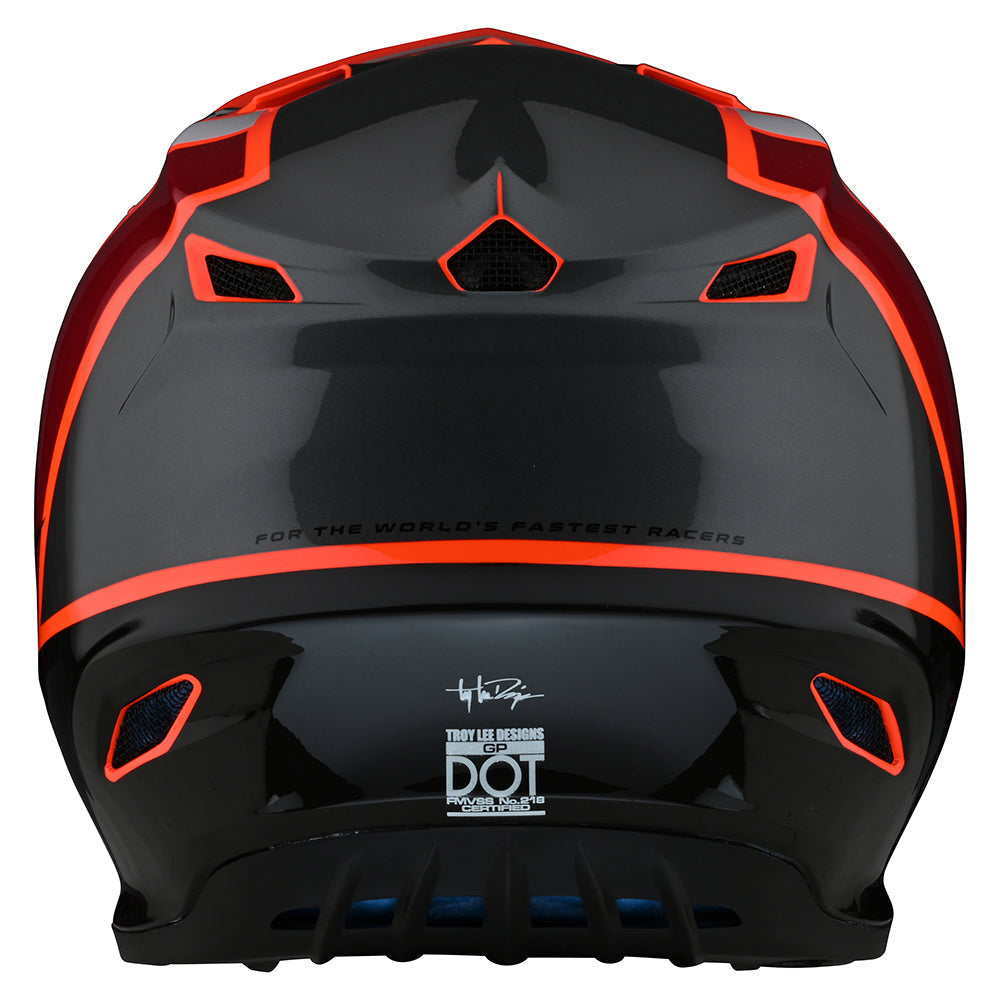 Troy Lee Designs Gp-Helm Nova Glo Orange