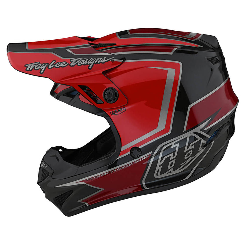Troy Lee Designs Gp-Helm Ritn Rot