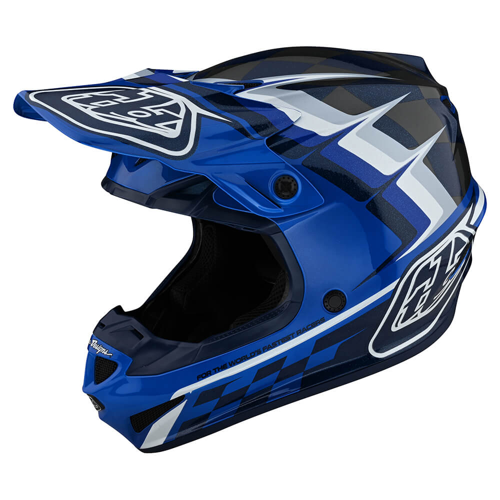 Troy Lee Designs Se4 Polyacrylit-Helm Warped 